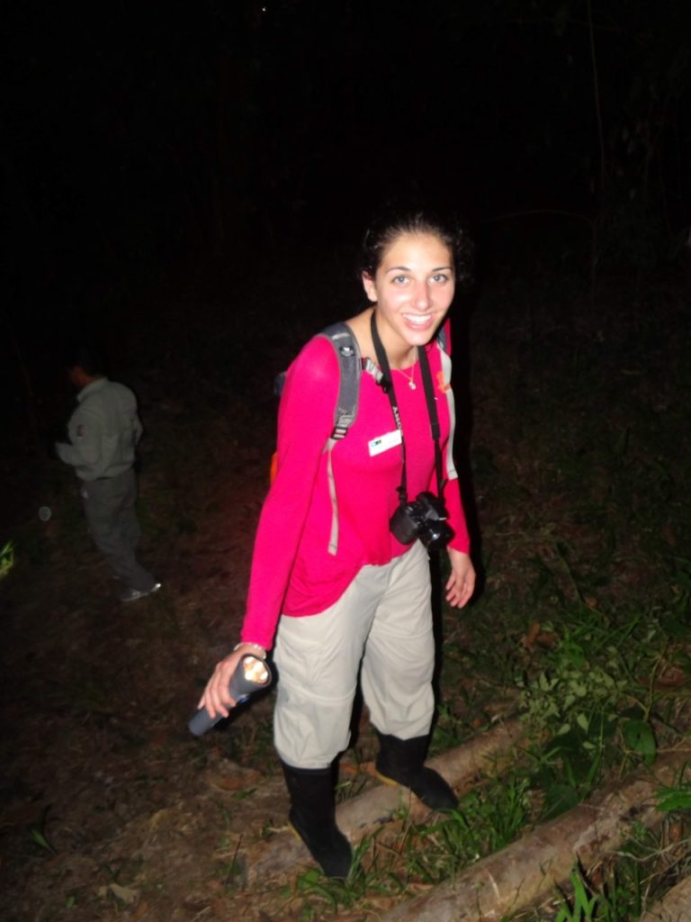Nightwalk in the peruvian jungle 