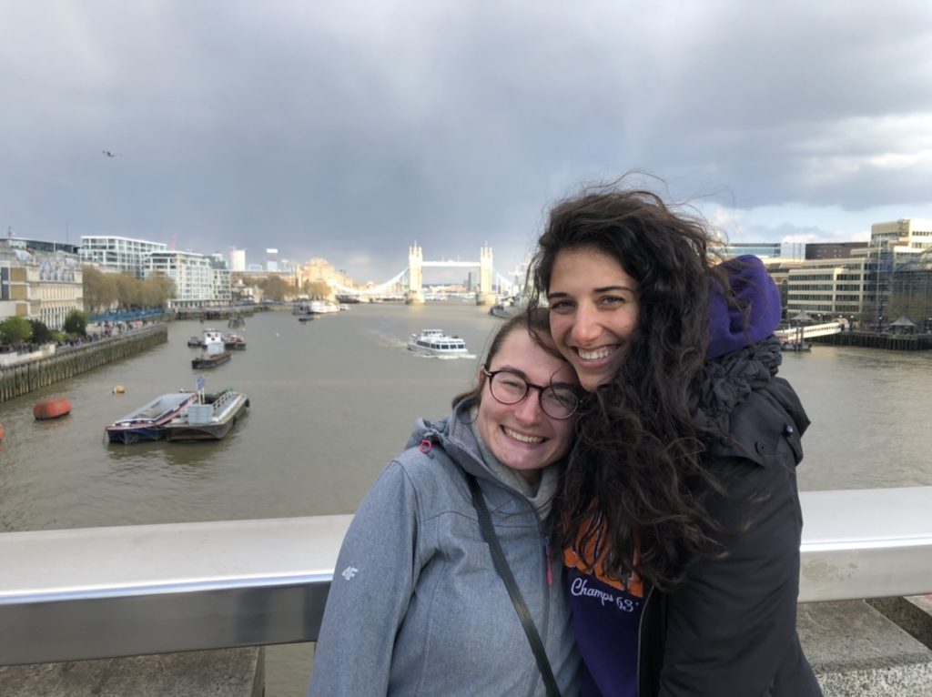 Ola and I met while living abroad 