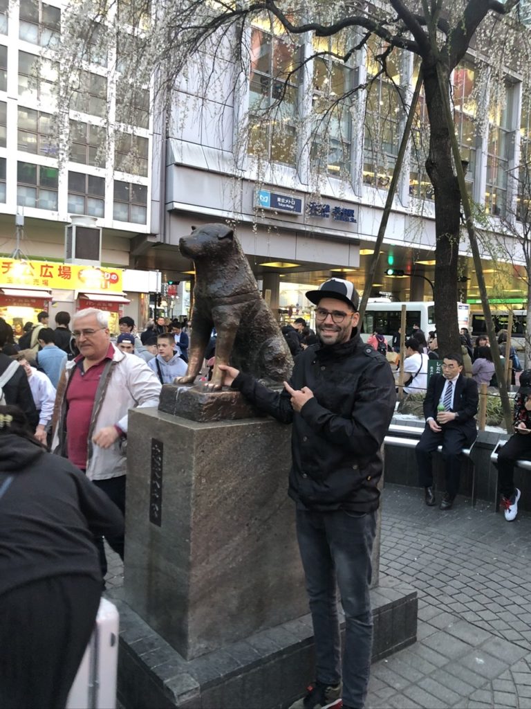 Hachiko statue Shibuya