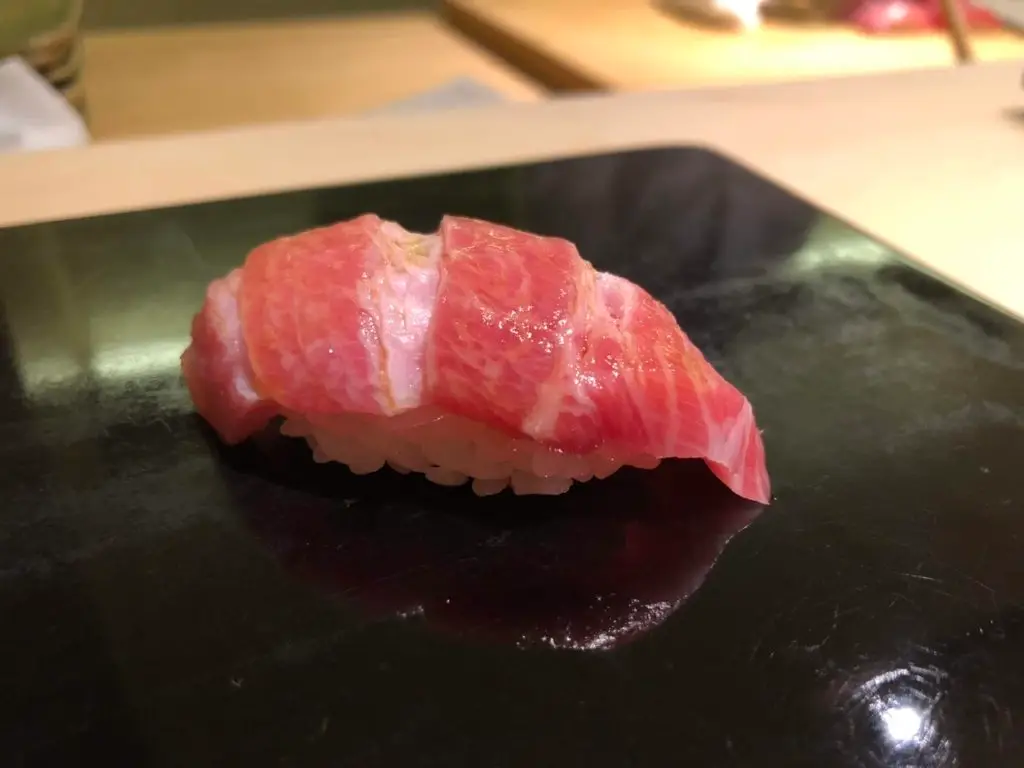 O toro nigiri