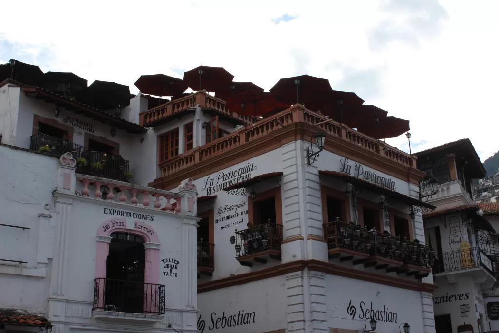 La parroquia restaurant in Taxco 