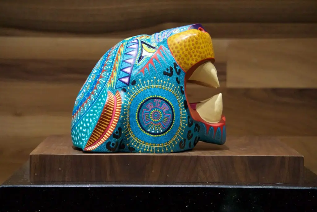 Alebrijes, colorful animals mexico