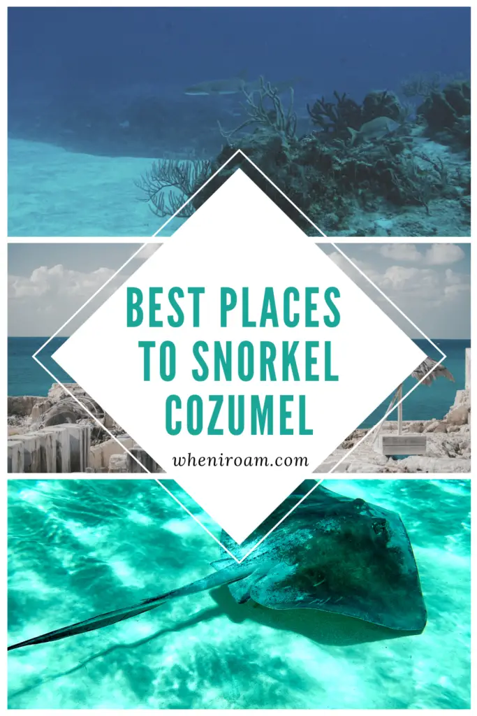 Most beautiful places to snorkel in cozumel mexico
