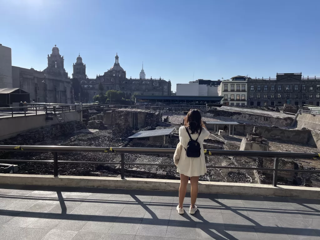 Templo Mayor of Tenochtitlan under the Cathedral and MexicoCity Zocalo