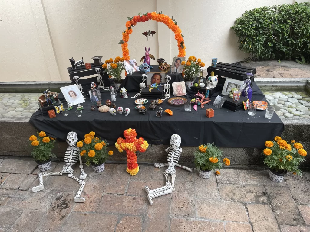 My family’s ofrenda or altar for dia de muertos