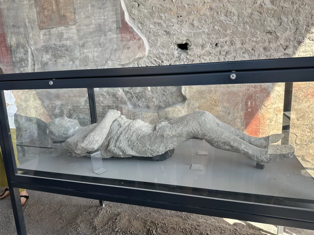 Plaster body of Pompeii