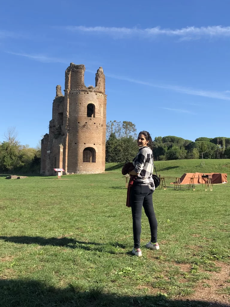 Me posing at circus maxentius on the appian way