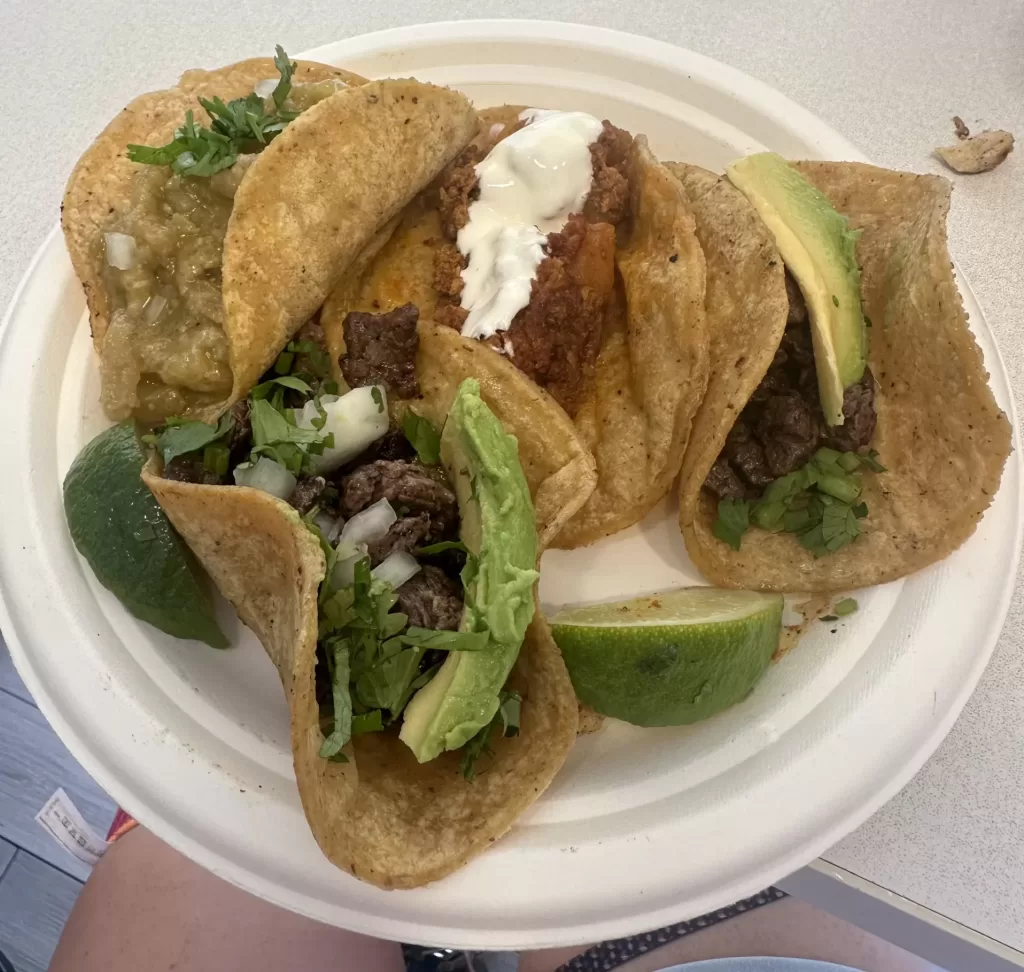 Tacos from Mexico City