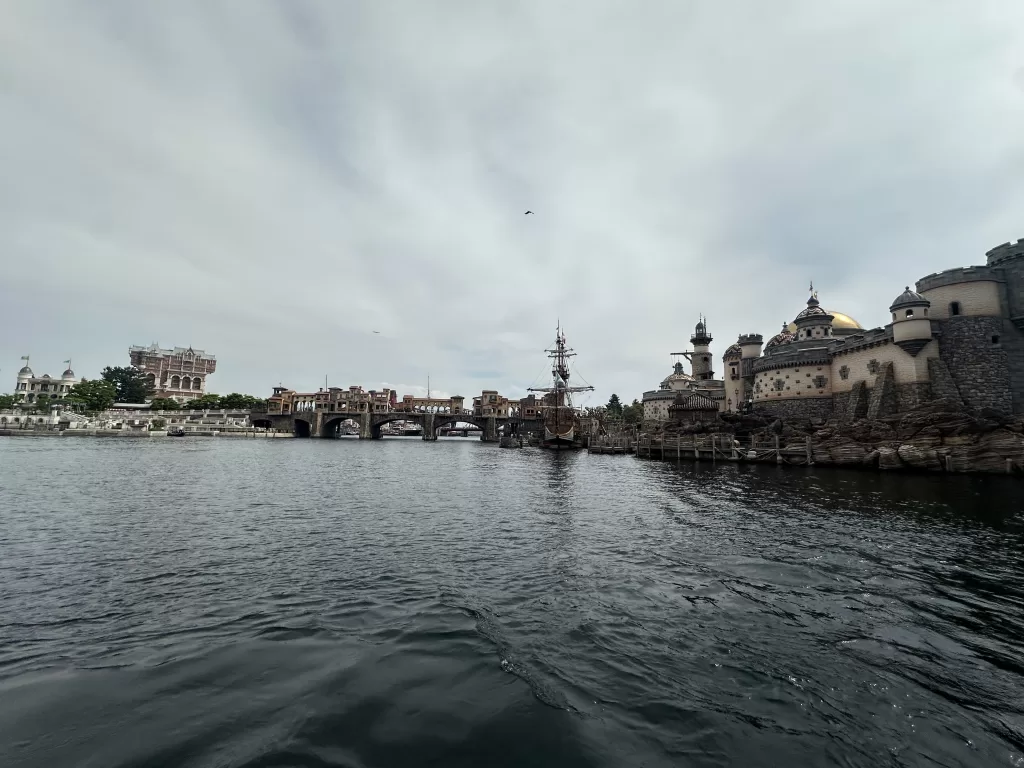 View from the DisneySea steamer boat ride 